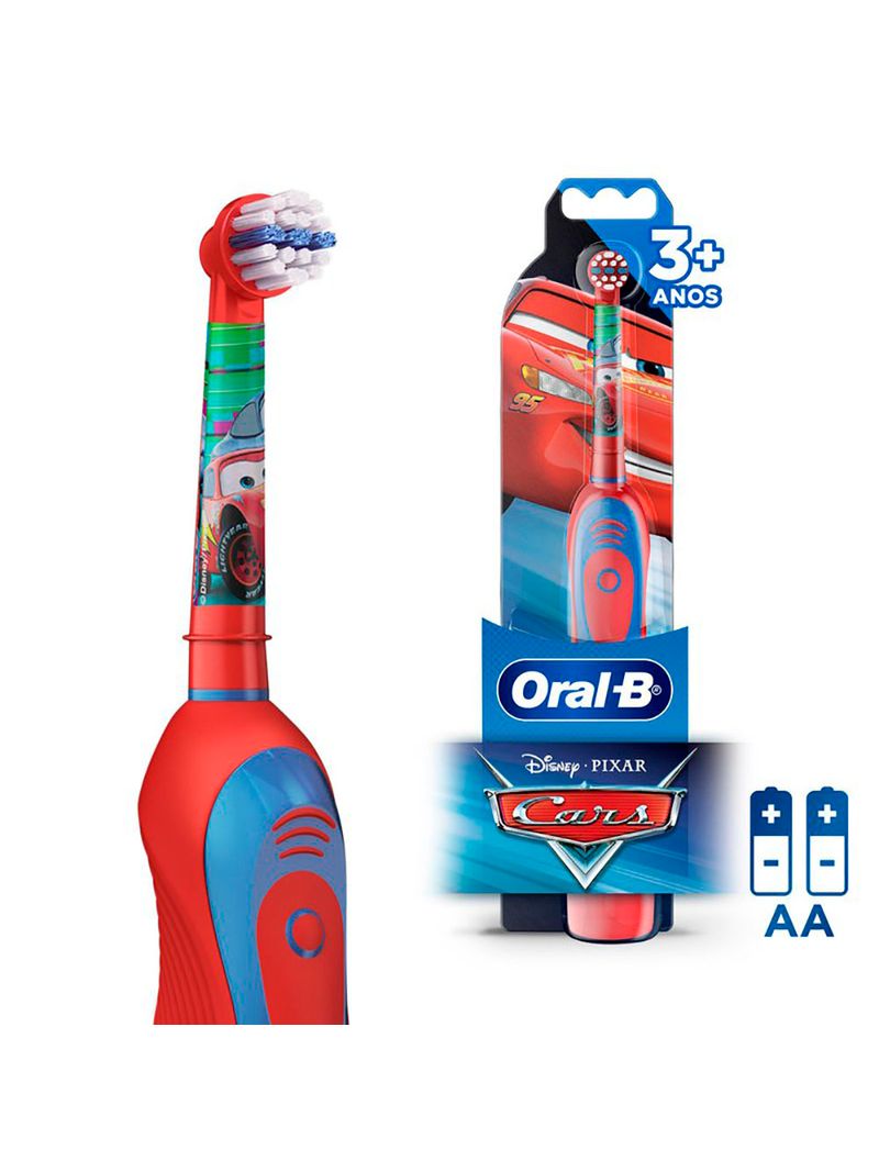 ESCOVA DENTAL ORAL B ELETRICA KIDS CARROS