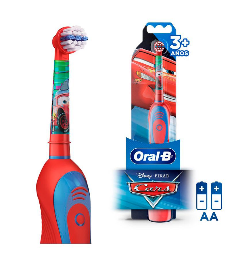 ESCOVA DENTAL ORAL B ELETRICA KIDS CARROS