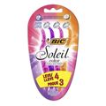 Aparelho Bic Barbear Soleil Leve 4 Pague 3 Color Collection Especial