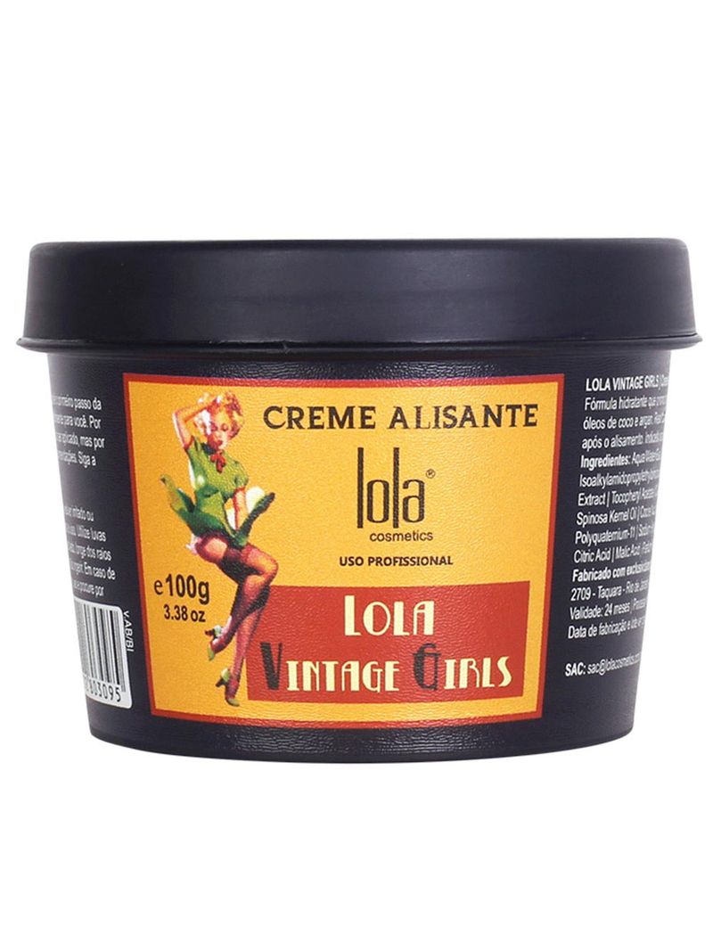 Creme-Para-Cabelo-Lola-Vintage-Girls-Alisante-100g