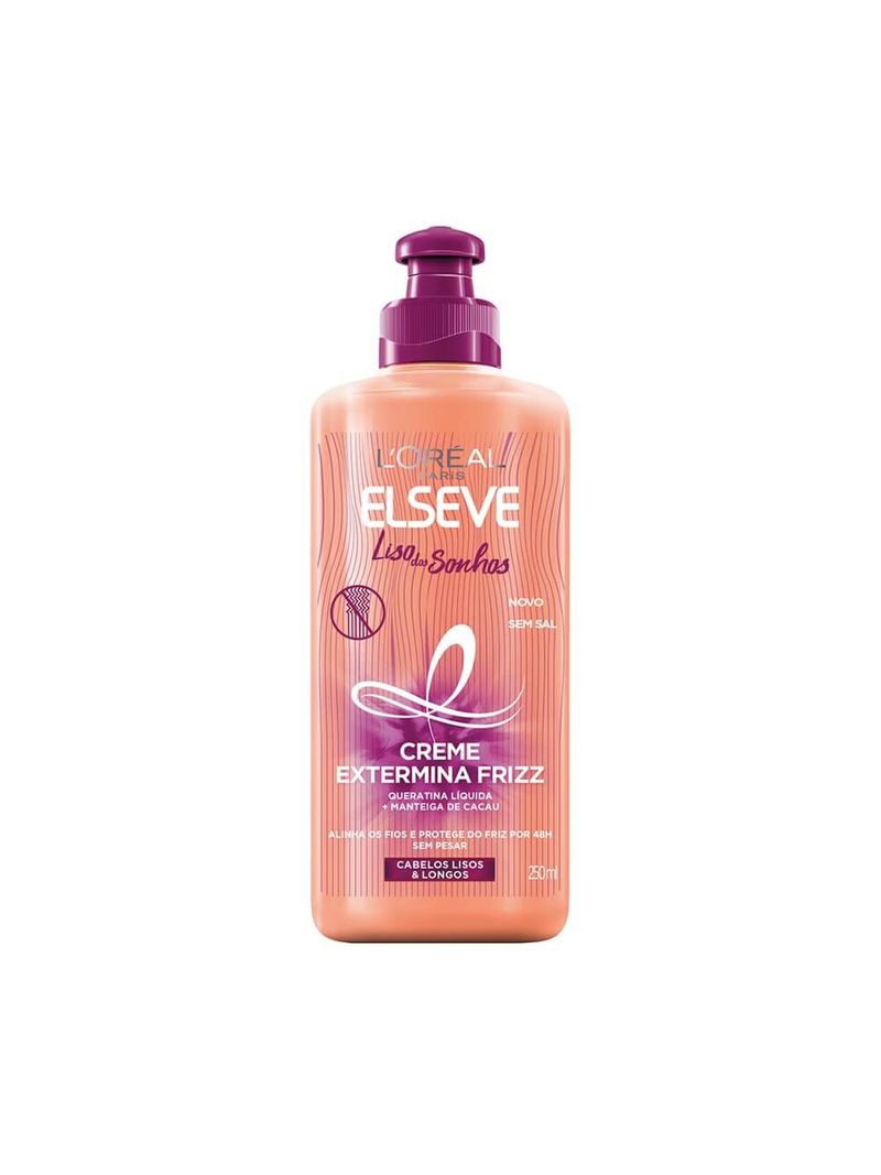Creme-Para-Pentear-Elseve-250ml-Liso-Dos-Sonhos