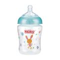 Mamadeira Nuby Bico Largo 270ml Verde Agua