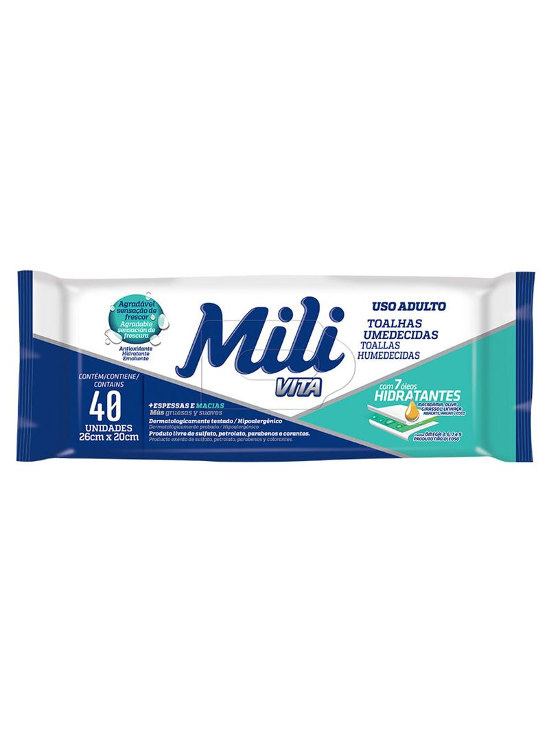 Toalhas-Umedecidas-Mili-Vita-Com-40-Unidades