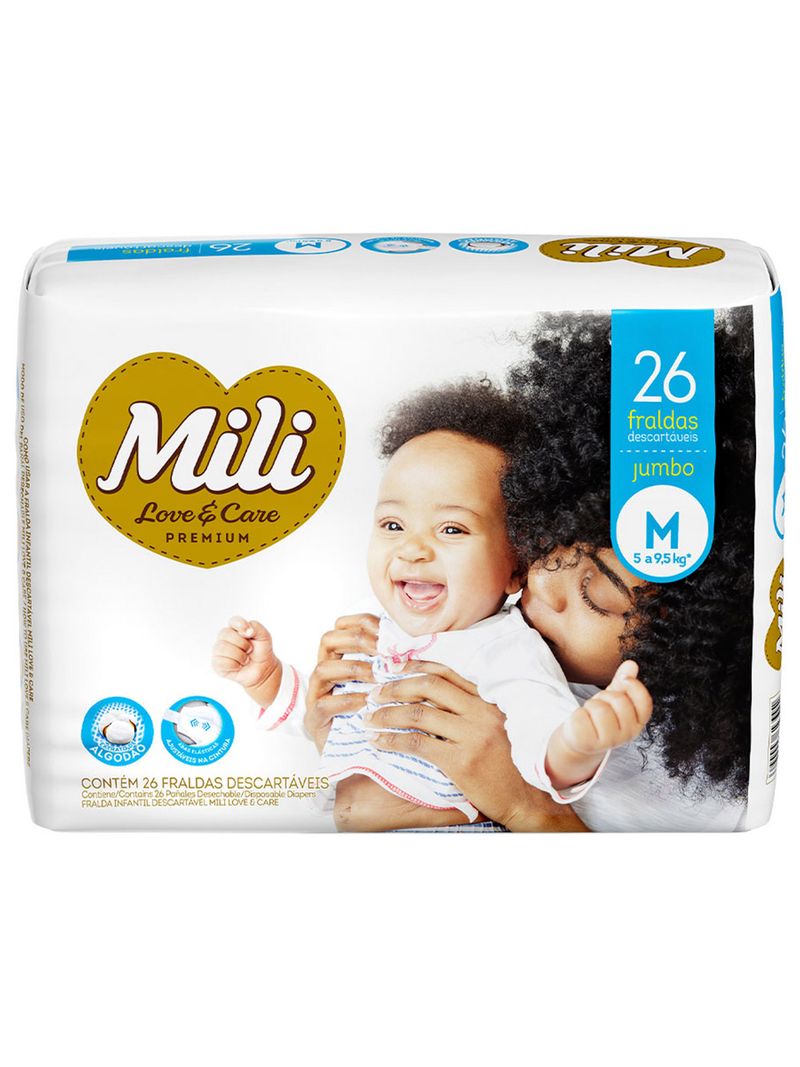 Fralda-Mili-Love-E-Care-M-Jumbo-Com-26-Unidades