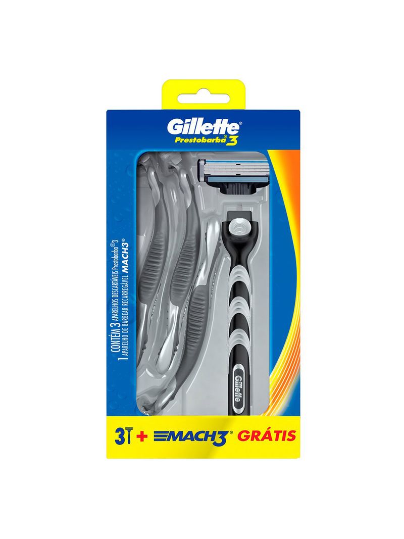 Aparelho-Gillette-Barbear-Descartavel-Com-3-Gratis-Aparelho-Recarregavel--Especial
