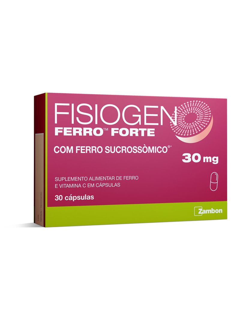 Fisiogen-Ferro-Forte-Com-30-Capsulas-30mg