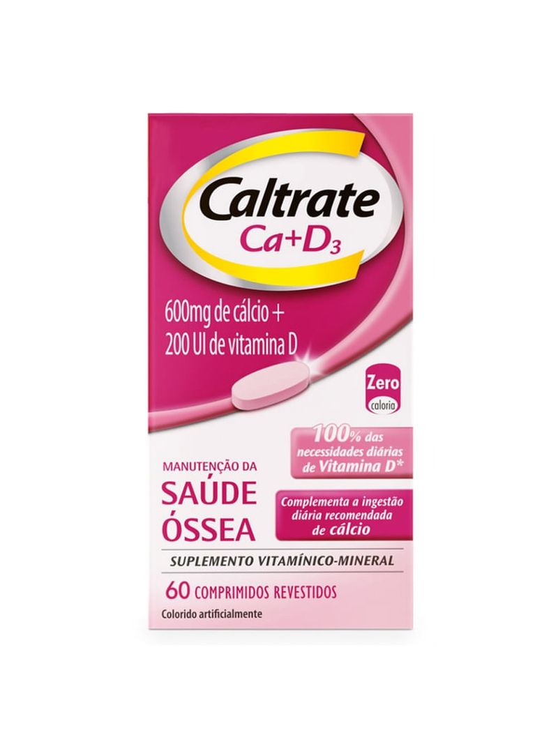 Caltrate-Ca-600mg---D3-200ui-Com-60-Comprimidos