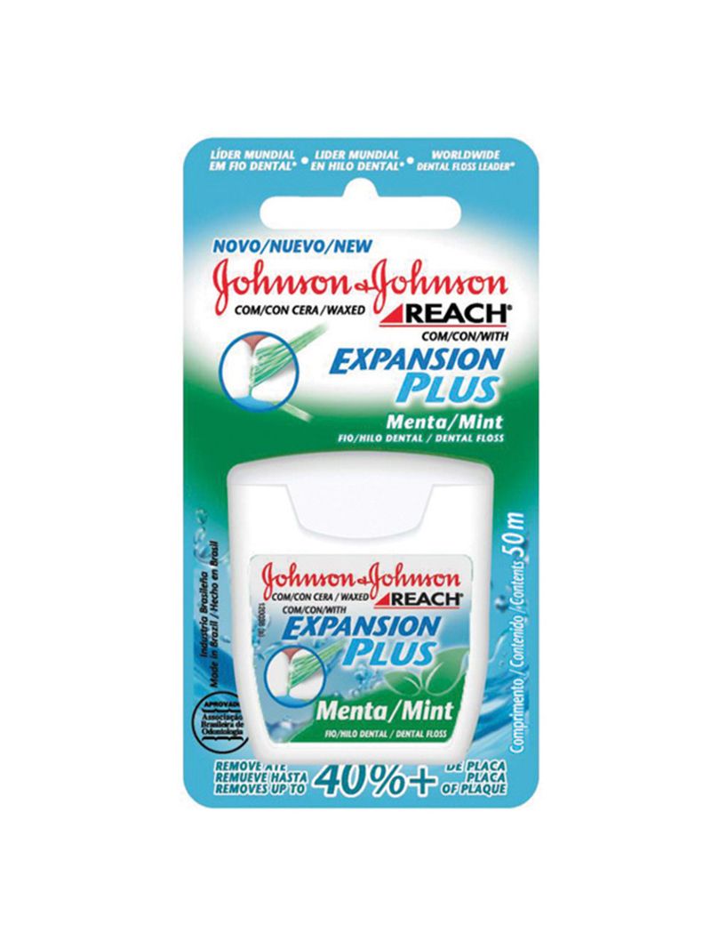 Fio Dental Johnsons Reach Menta 50 Metros