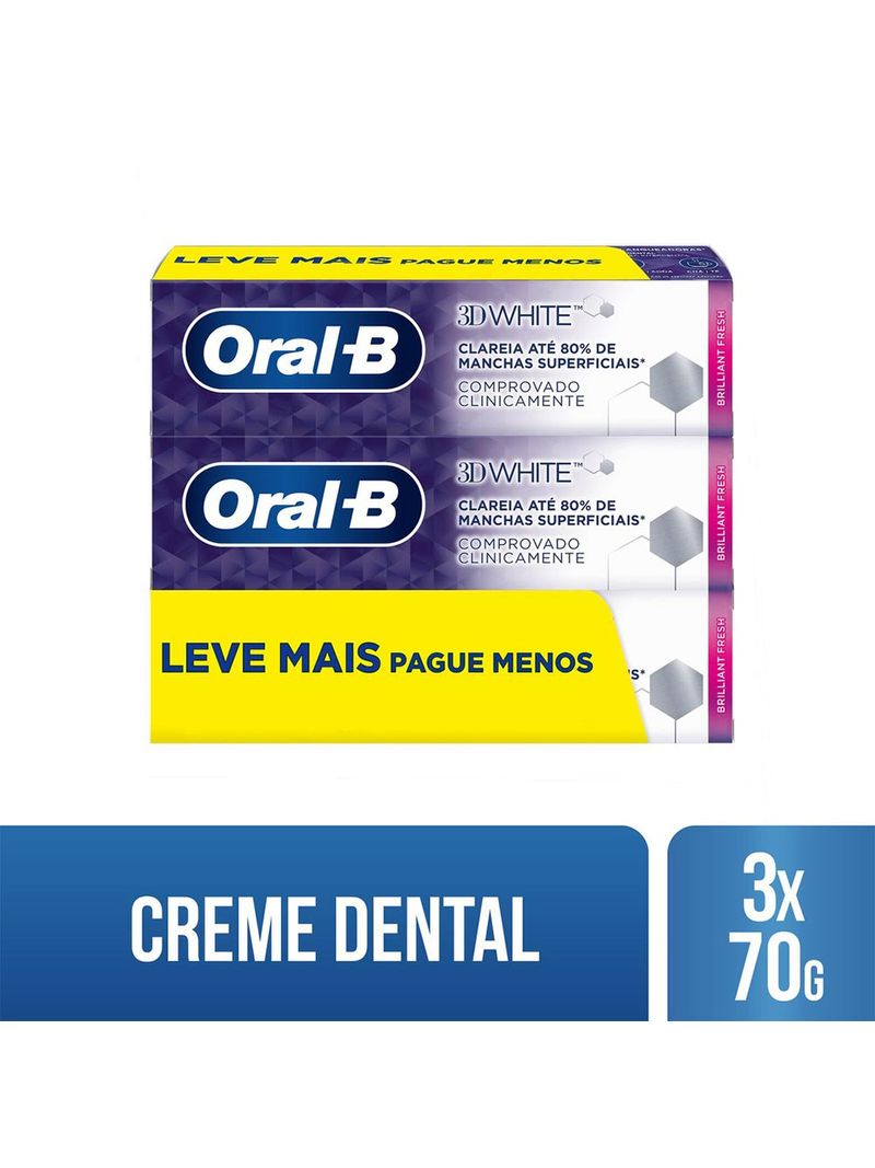 Creme-Dental-Oral-b-3d-White-Brilliant-Fresh-Leve-3-Pague-2-70g