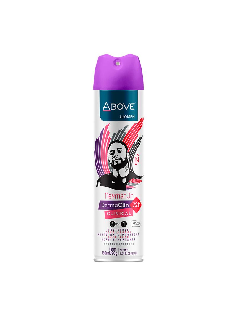 Desodorante-Above-Feminino-Neymar-150ml-Clinic-Women