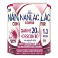 Formula Infantil Nanlac Comfor 1-3 Anos Com 2 Latas De 800g Cada