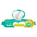 Lenco Umedecido Pampers Com 48 Camomila