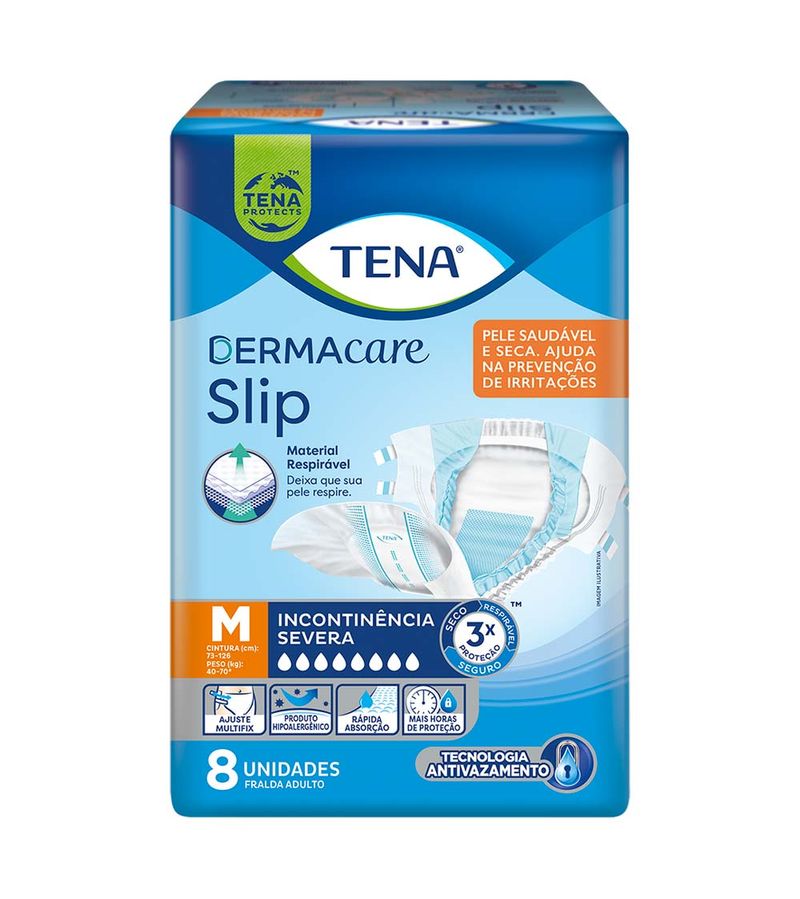 Fralda-Tena-Dermacare-Slip-Geriatrica-Com-8-M-Severa