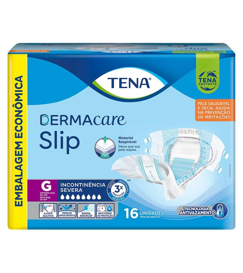 Fralda-Tena-Dermacare-Slip-Geriatrica-Com-16-Tam.g-Severa