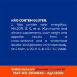 Pharmaton com aviso de não contém gluten