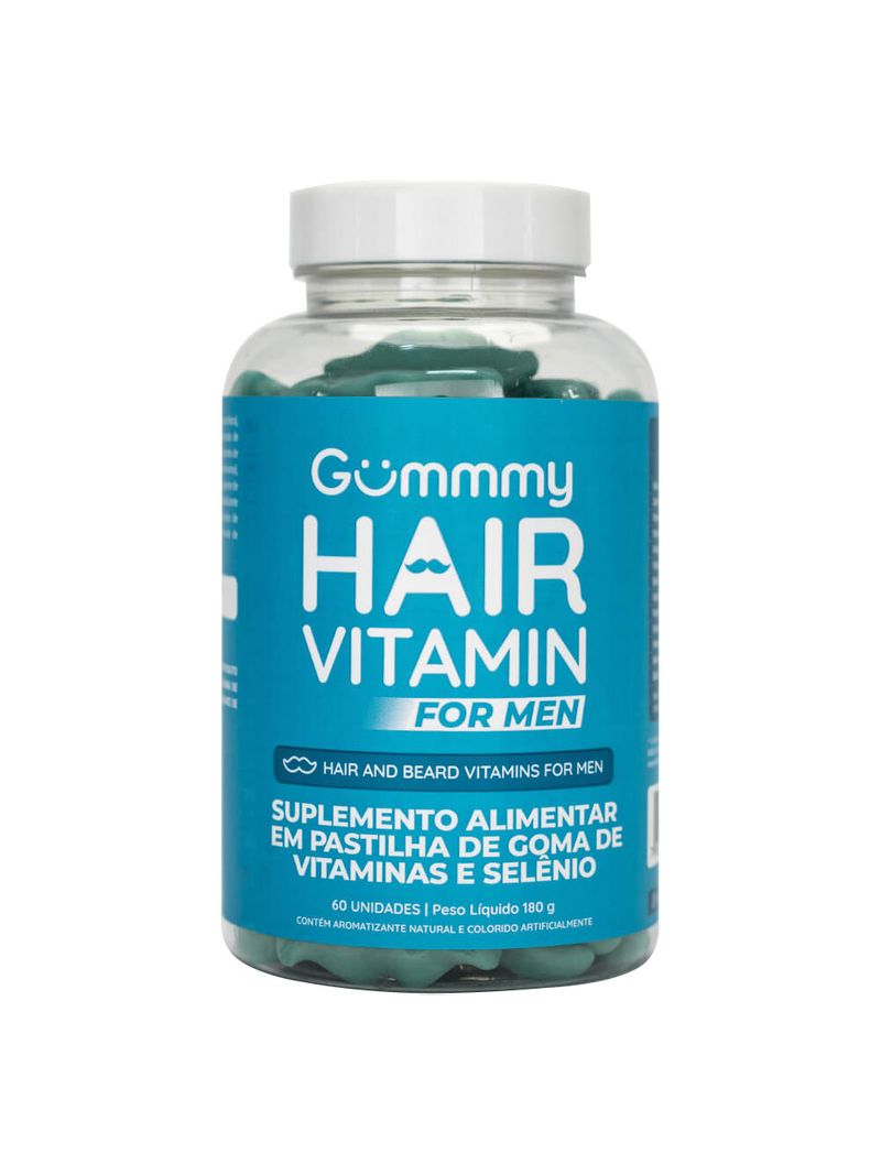 Gummy-Hair-Vitamin-Com-60-Gomas-For-Men