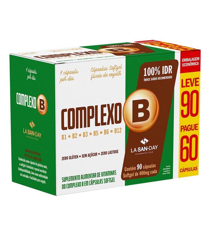 Complexo-B-Lasanday-Leve-90-Pague-60-400mg-Especial