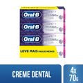 Creme Dental Oral B 3d White Com 4x70gr Leve + Pague - Brilliant Fresh  Especial