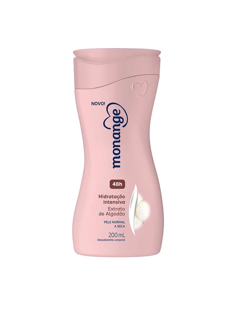 Hidratante-Monange-Intensiva-200ml-Extrato-De-Algodao-Pele-Normal-A-Seca