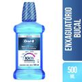 Enxaguante Oral B Bucal 100% 500ml Menta Refrescante