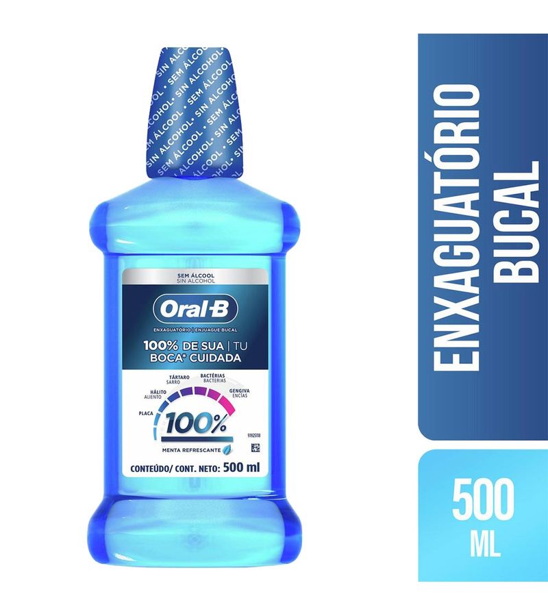 Enxaguante-Oral-B-Bucal-100--500ml-Menta-Refrescante