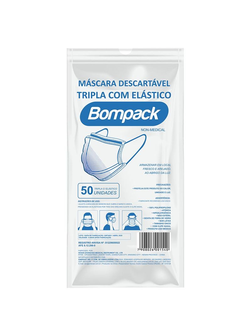 Mascara-Bompack-Com-50-Tripla-Com-Elastico