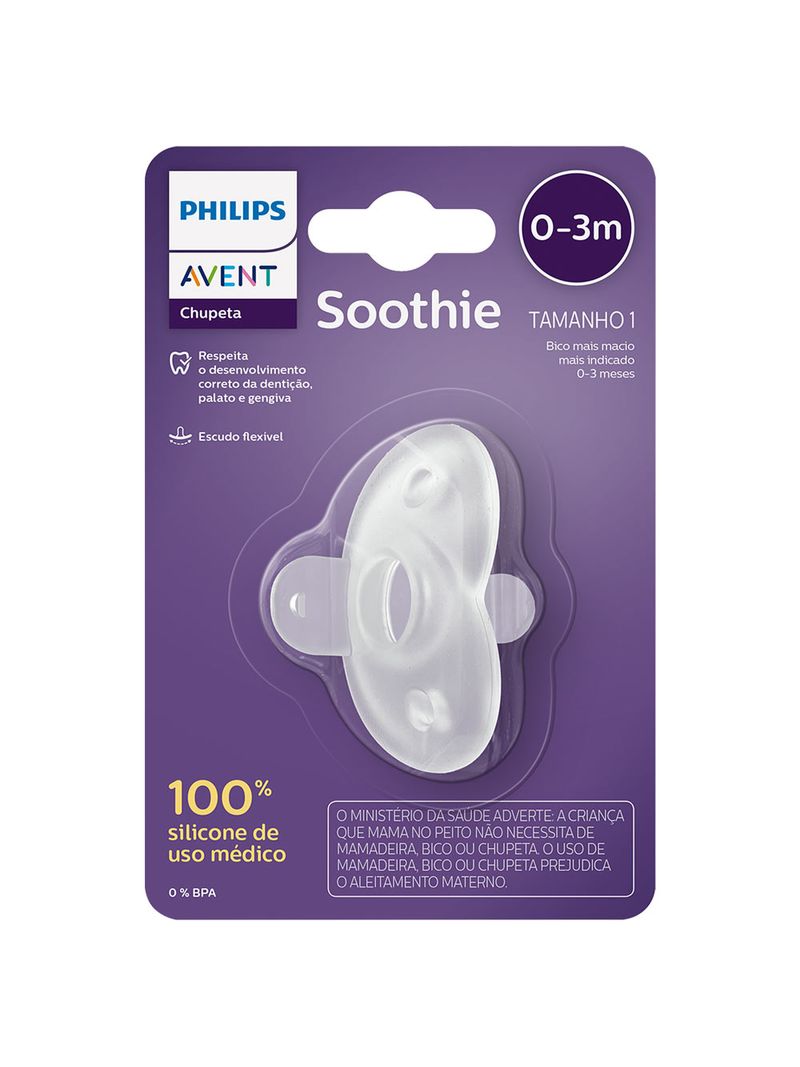 Chupeta-Avent-Soothie-Com-1-Neutra-0-3-Meses