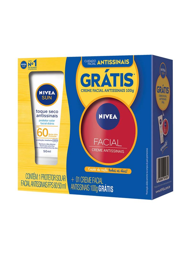 Protetor-Solar-Nivea-Sun-50ml-Fps60-creme-Antissinais-Especial