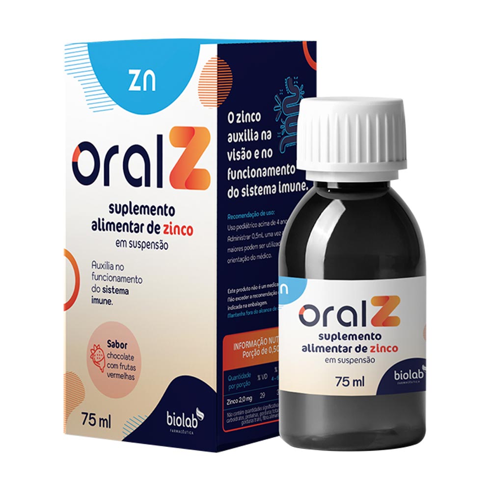 ORAL Z 75ML CHOCOLATE COM FRUTAS VERMELHAS - Preço Popular