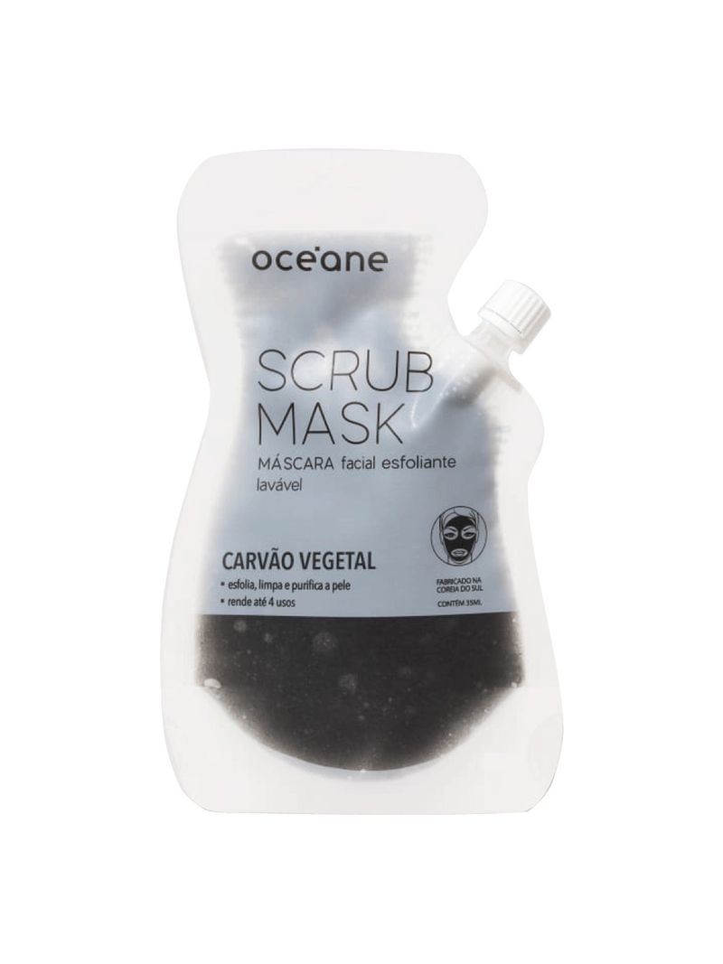 Mascara-Facial-Oceane-Esfoliante-Scrub-Mask-35ml-Carvao