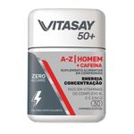 Vitasay-50--A-z-Homem---Cafeina-Com-30-Comprimidos-Revestidos