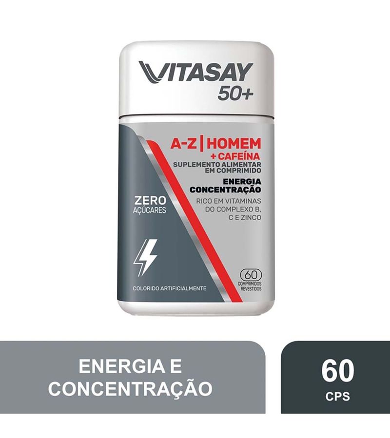 Vitasay-50--A-z-Homem---Cafeina-Com-60-Comprimidos-Revestidos