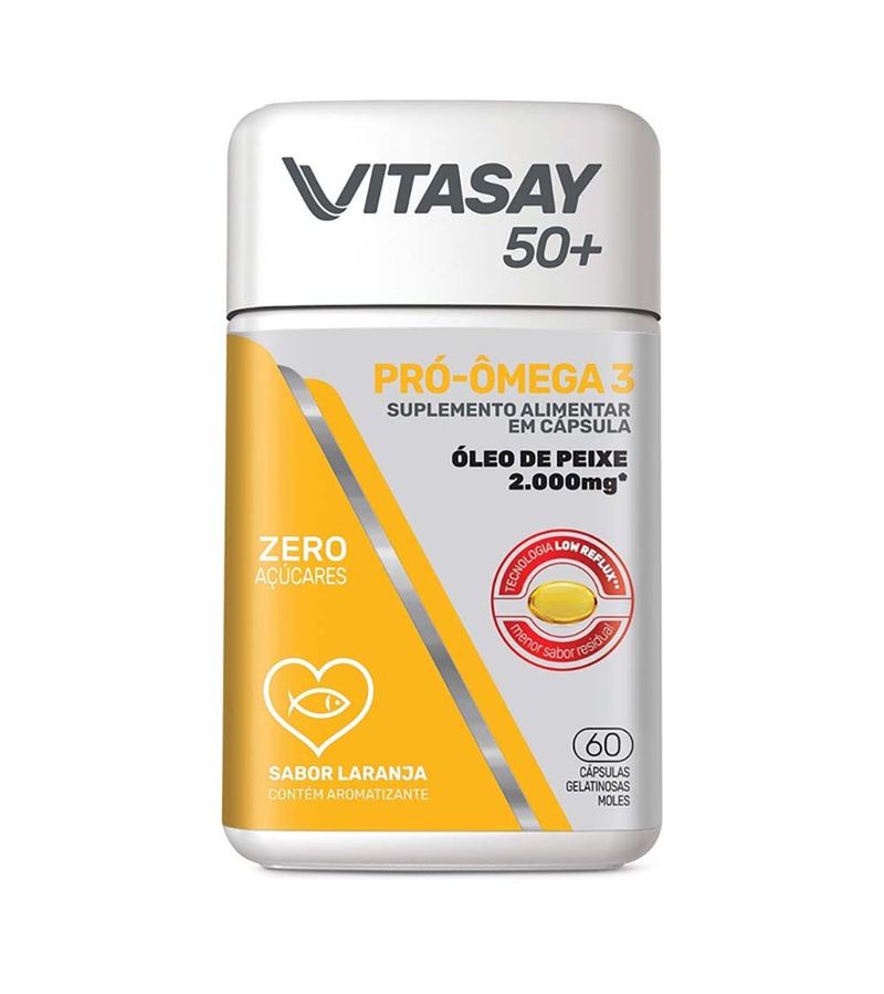 Vitasay-50--Pro-omega-3-Sabor-Laranja-Com-60-Capsulas-Gelatinosas