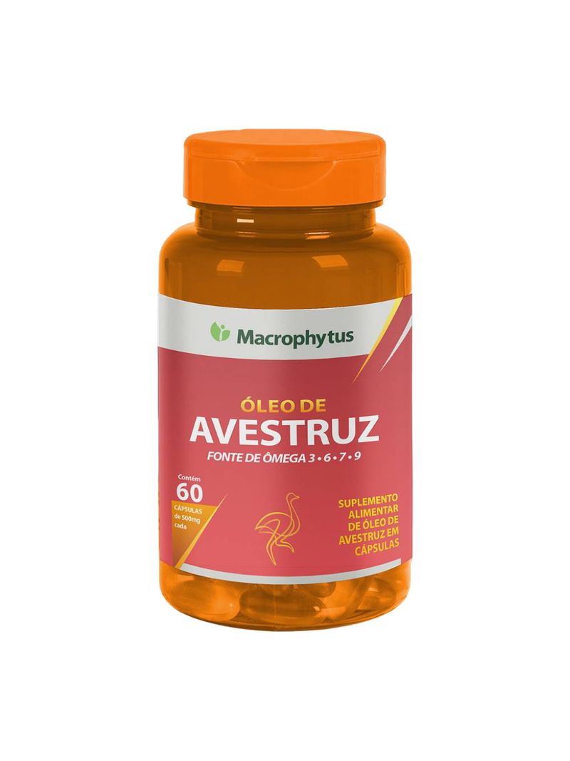 Oleo-De-Avestruz-Macrophytus-Com-60-Capsulas-500mg