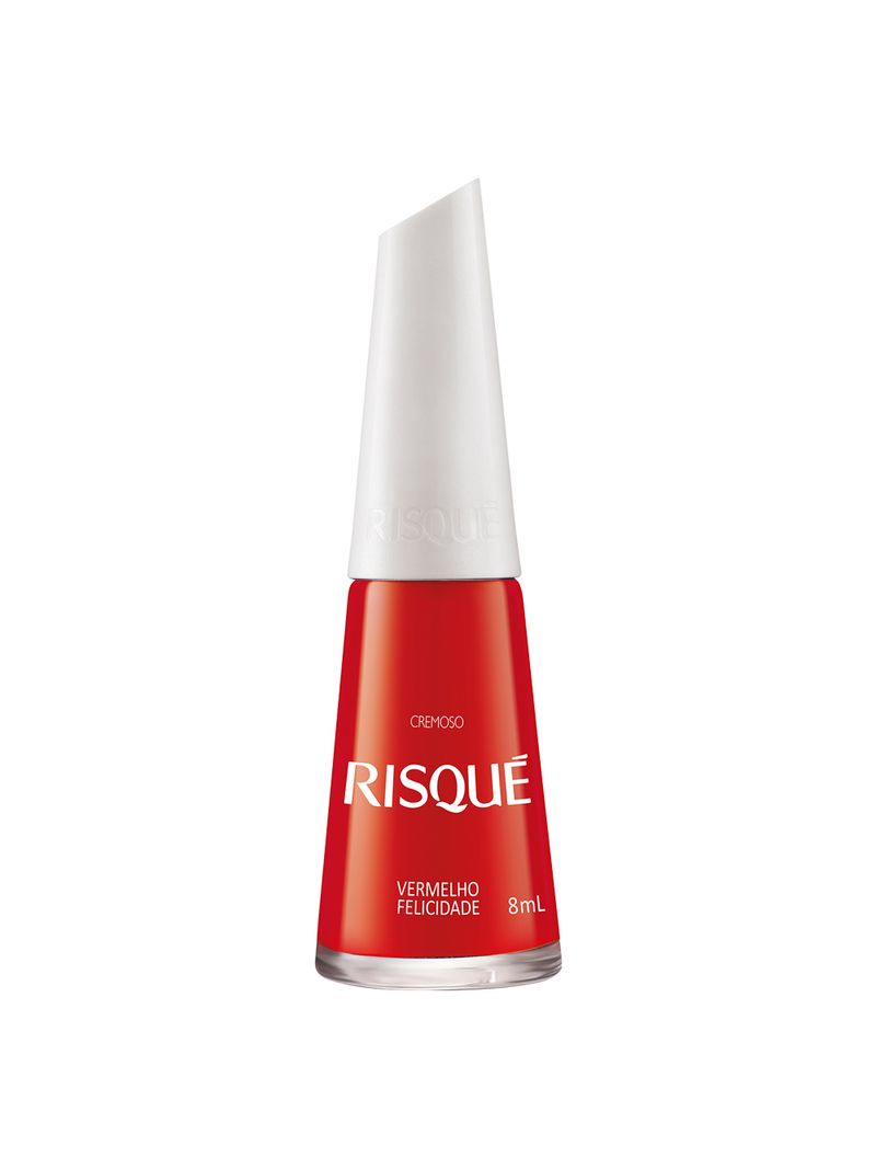 Esmalte-Risque-8ml-Cremoso-Vermelho-Felicidade