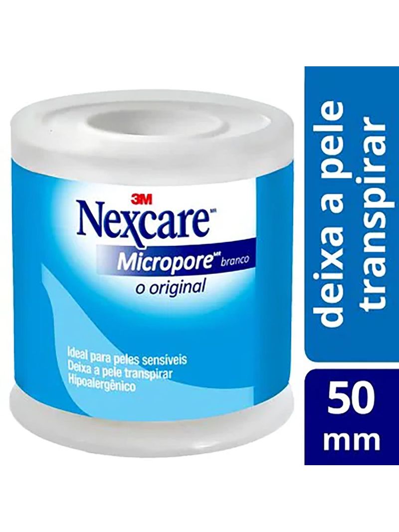 Fita-Micropore-3m-Nexcare-50mmx45m