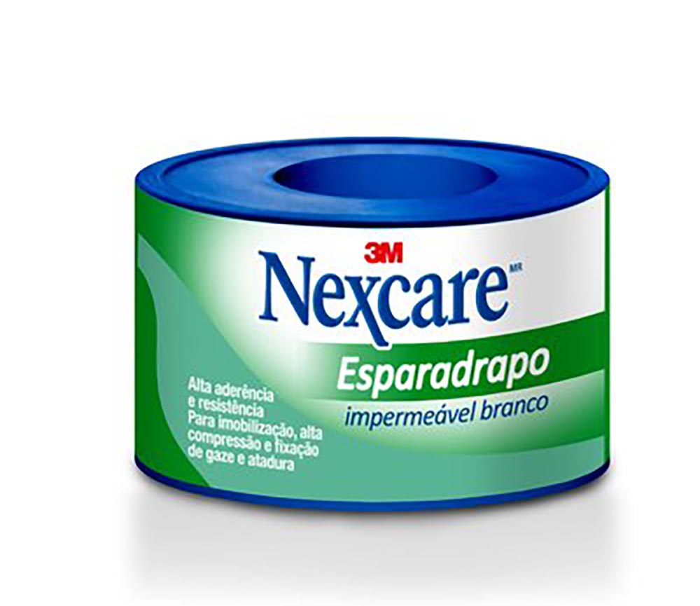 ESPARADRAPO 3M NEXCARE IMPERMEAVEL 25MMX3M - Preço Popular