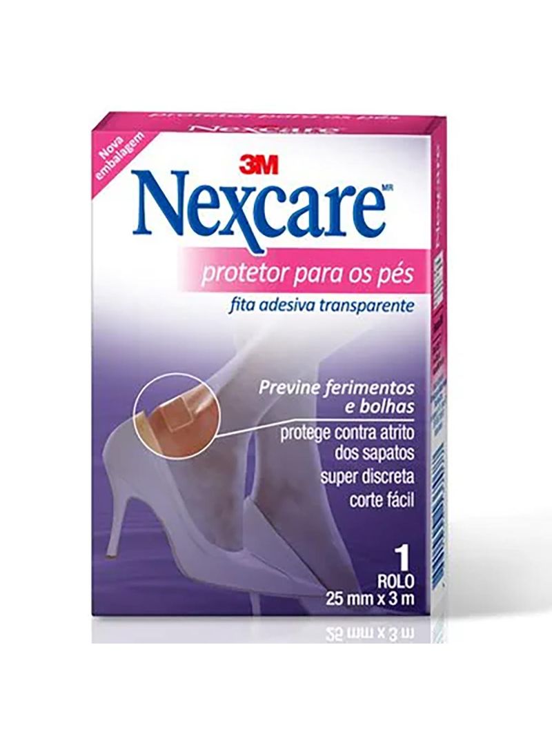Fita-Adesiva-Protetora-Para-Pes-3m-Nexcare-Transparente-25mmx3m
