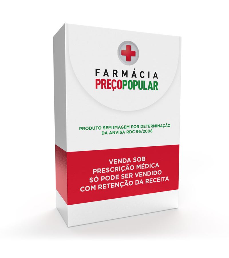 Caixa branca com faixa de venda sob prescrição e retenção da receita de Prebictal 75mg Com 28 Comprimidos