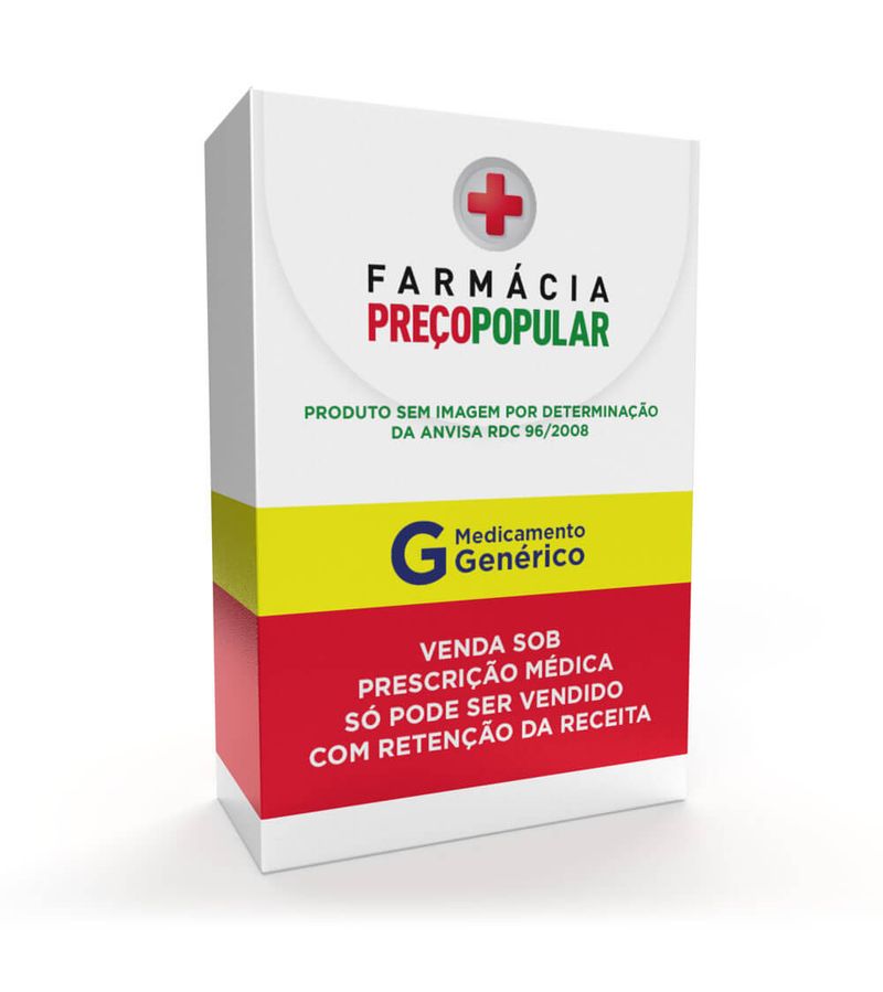 Caixa branca com faixa de venda sob prescrição e retenção da receita de Pregabalina Eurofarma Com 30 Capsulas Duras 75mg Generico