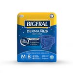 Fralda-Bigfral-Derma-Plus-Noturna-M-Com-8-Unidades