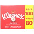 Lenco De Papel Kleenex Dia A Dia Leve 100 Pague 80 Unidades