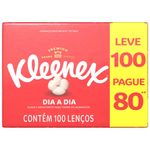 Lenco-De-Papel-Kleenex-Dia-A-Dia-Leve-100-Pague-80-Unidades