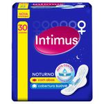 Absorvente Intimus Noturno Suave Com Abas 30 Unidades