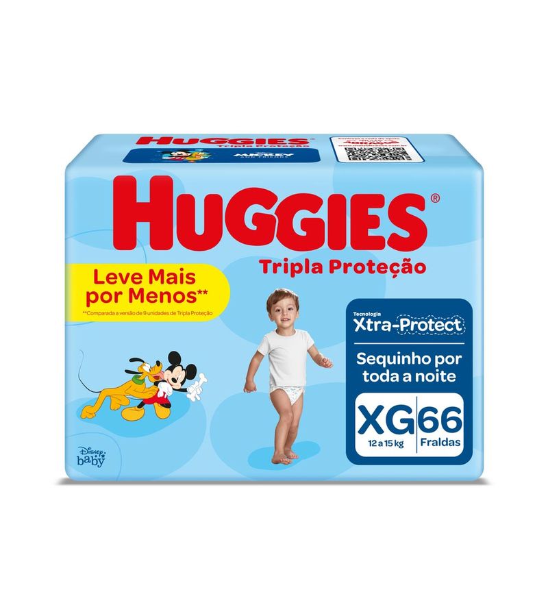 Fralda-Huggies-Tripla-Protecao-Com-66-Leve---Pague---Tamanho-Xg-Hiper--Especial