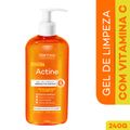 Actine Gel Para Limpeza 240gr Oleosa Acneica Pump