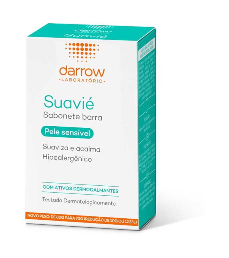 Suavié Sabonete Em Barra Pele Sensível 70g