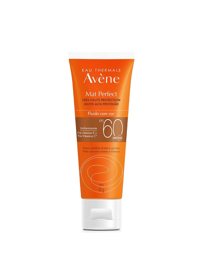 Protetor-Solar-Avene-Mat-Perfect-Fps60-Fluido-Com-Cor-40g