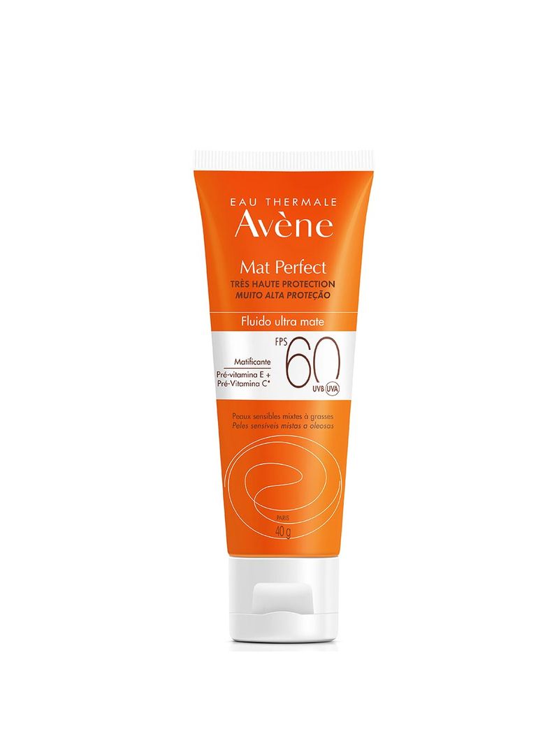 Protetor-Solar-Avene-Mat-Perfect-Fps60-Fluido-Ultra-Mate-40g