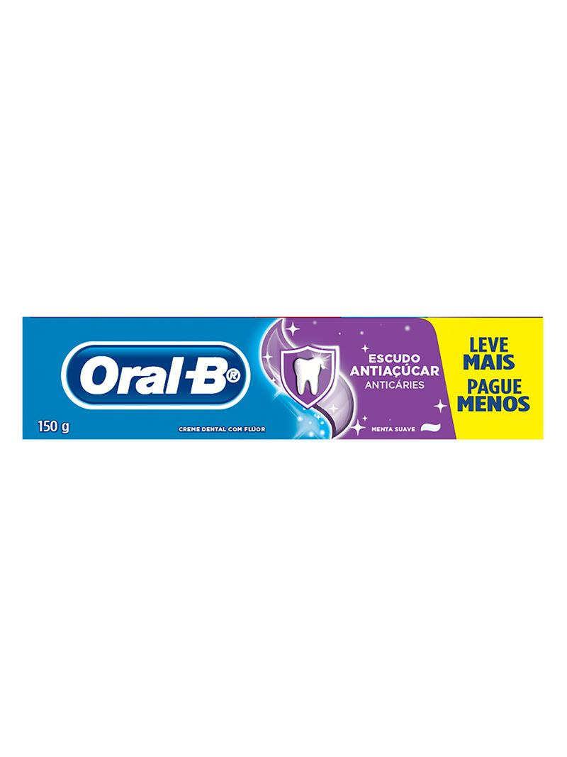 Creme-Dental-Oral-B-150gr-Leve---Pague---Escudo-Antiacucar-Especial